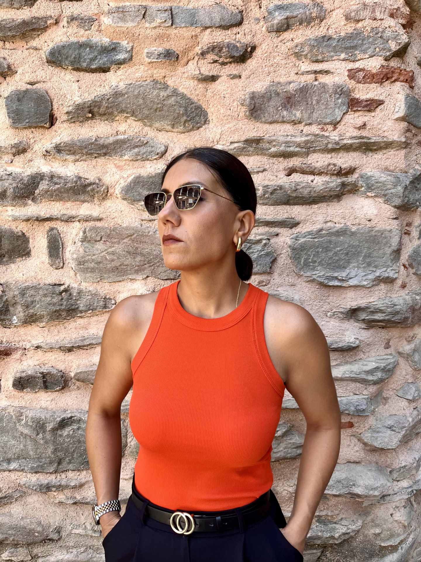 Halter Yaka Top Narçiçeği