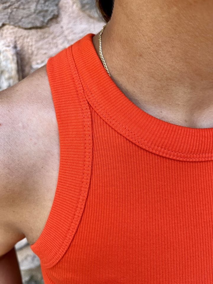 Halter Yaka Top Narçiçeği