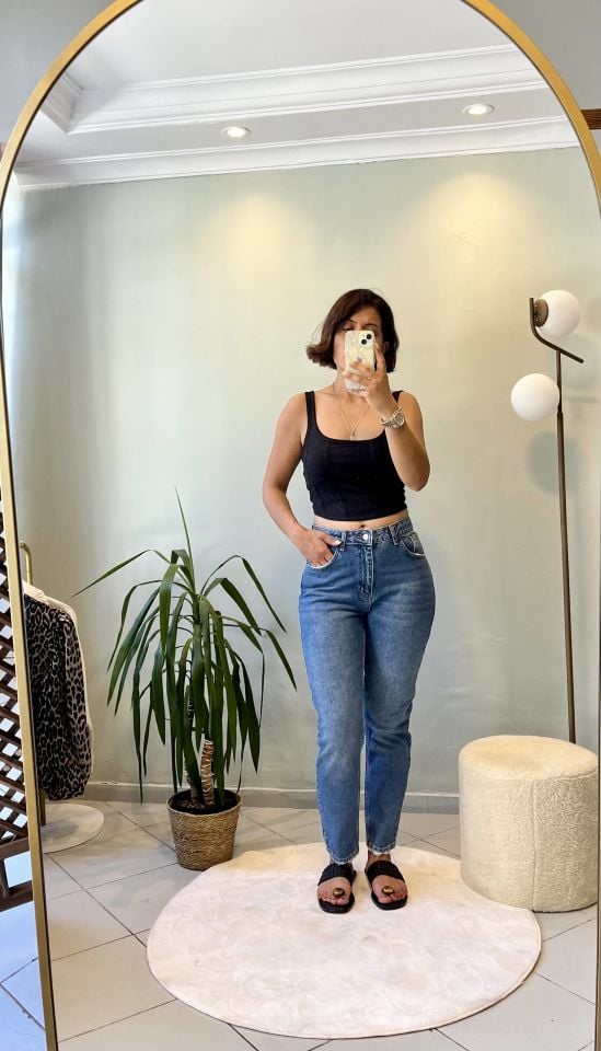 Mom Jean Pantolon