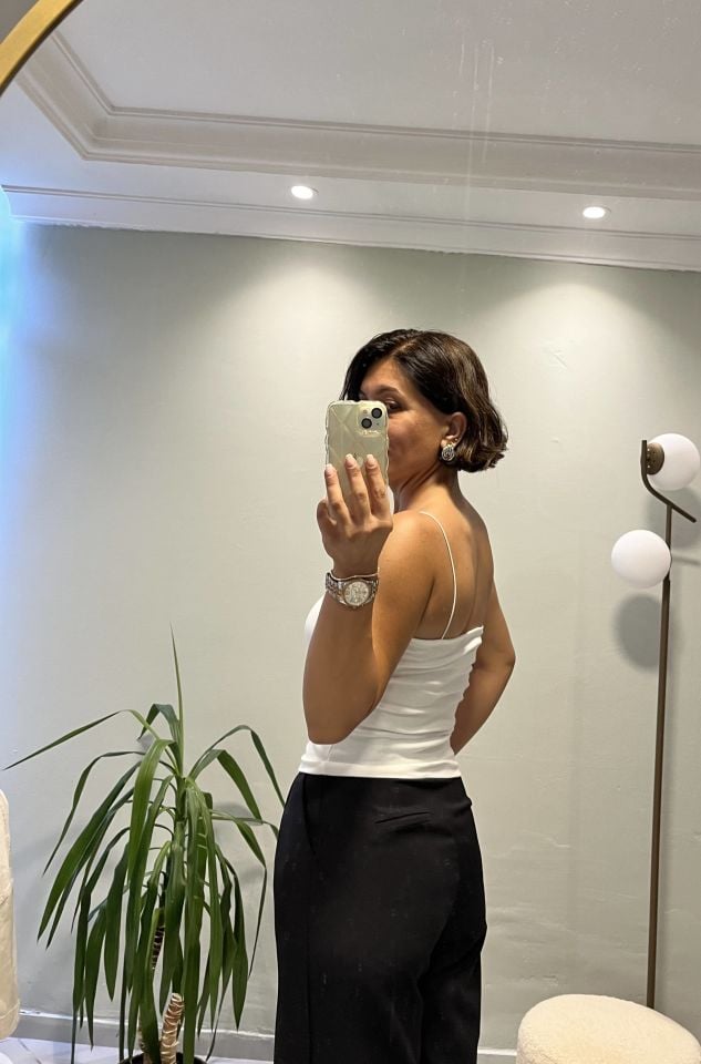 İp Askılı Top Beyaz