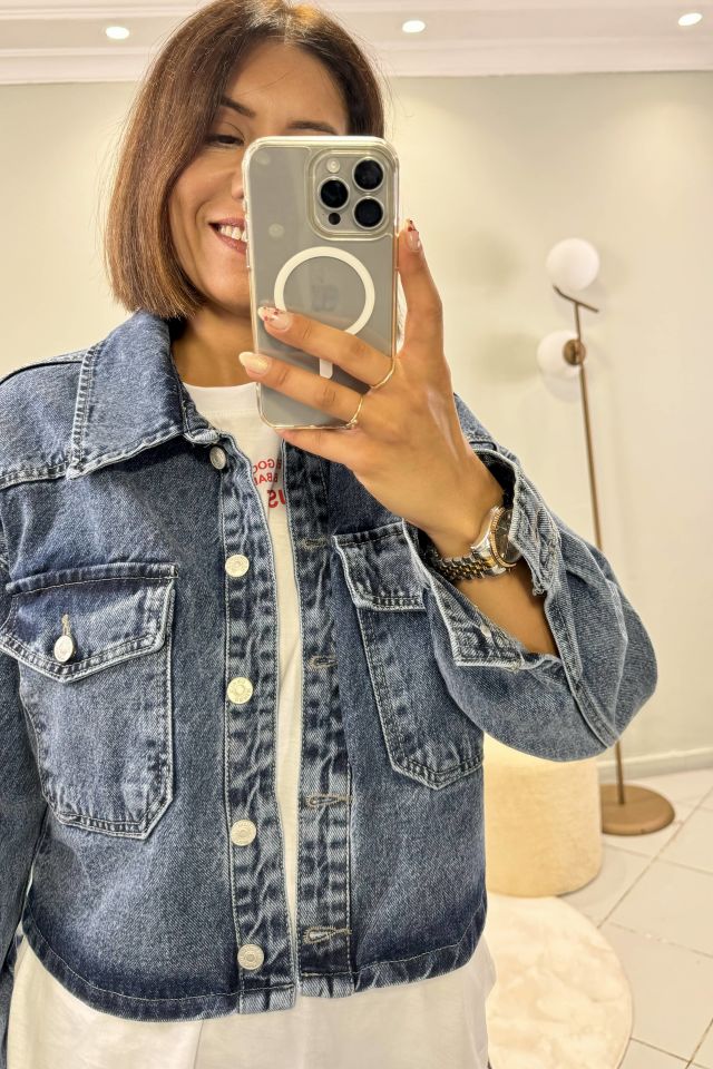 Crop Jean Ceket