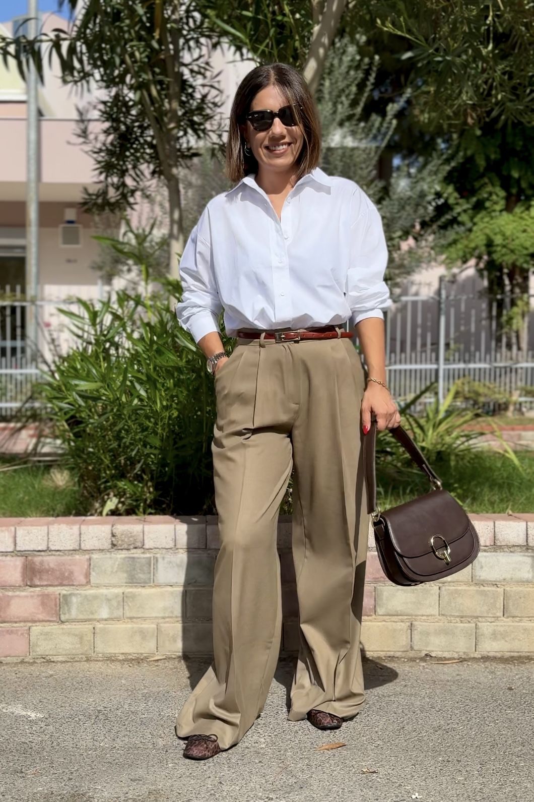 Poplin Oversize Gömlek Beyaz